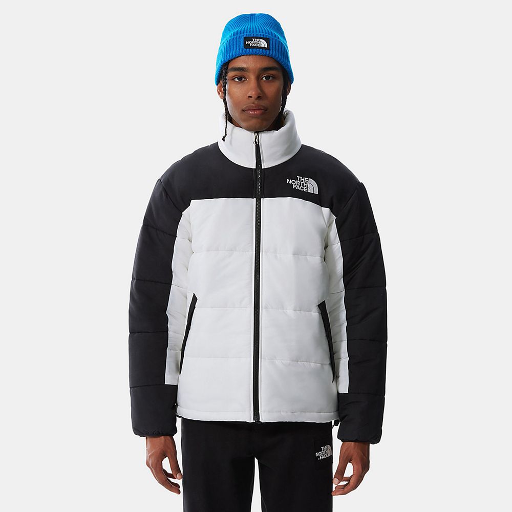 The North Face Insulated Jacket Mens Australia - The North Face Himalayan White (IHU-891750)